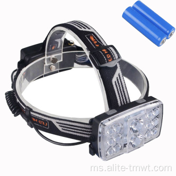 14 LED Miner Perlombongan Lampu Kepala Lampu Dikenali